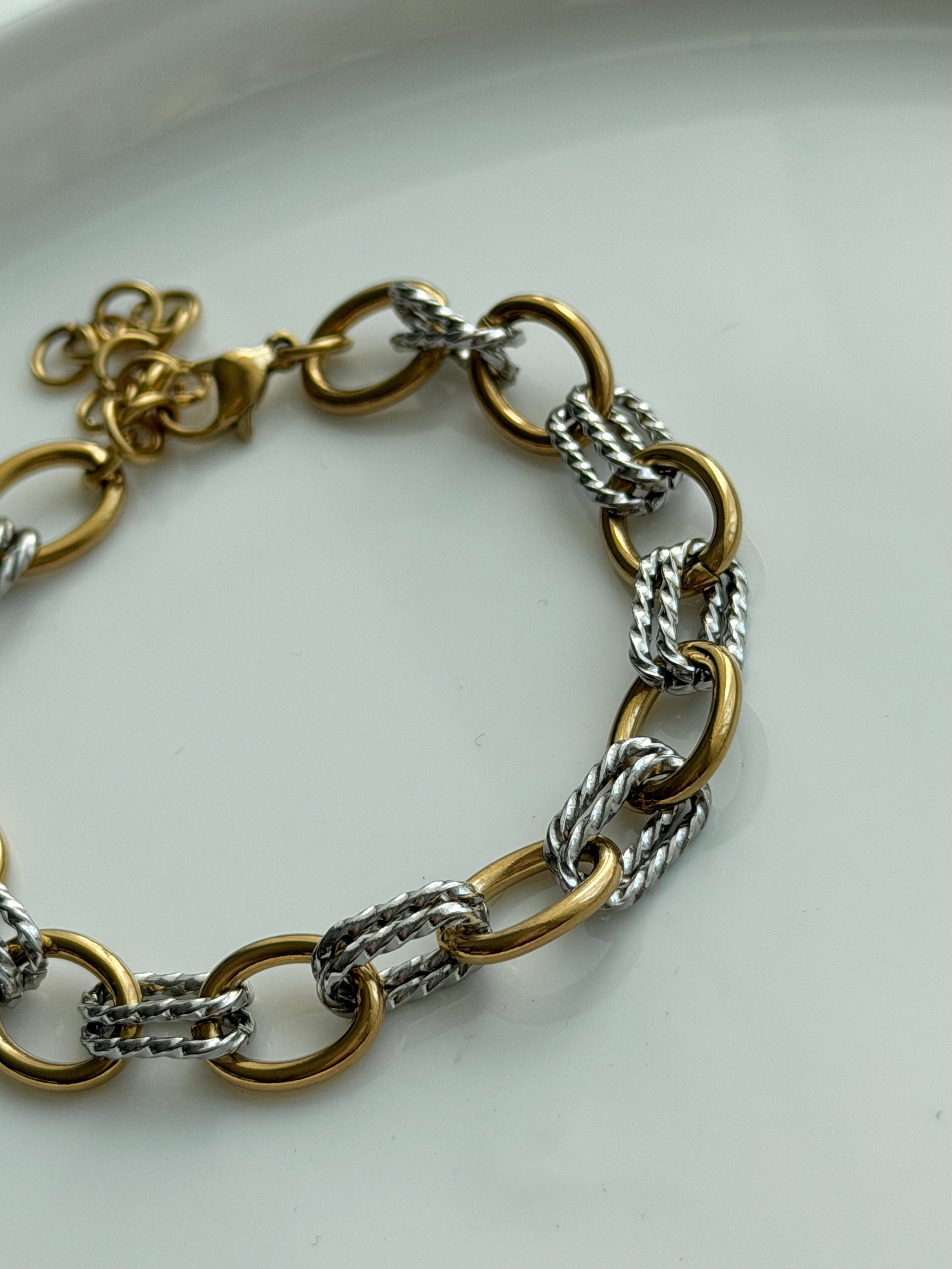 PULSERA DOBLE ESLABÓN