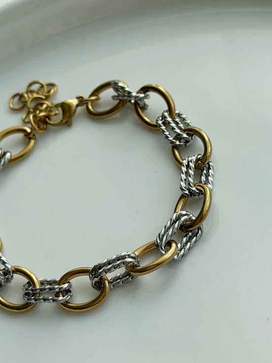 PULSERA DOBLE ESLABÓN