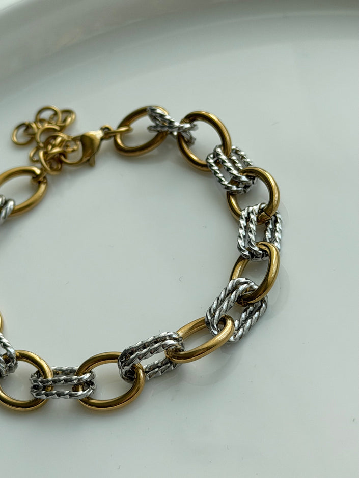 PULSERA DOBLE ESLABÓN