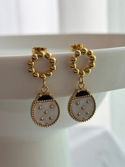 ARETE MARIQUITA ALAS CERRADAS BLANCO