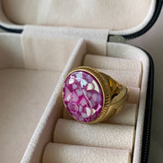 ANILLO REDONDO POEDRA