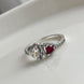 ANILLO DOBLE CORAZON