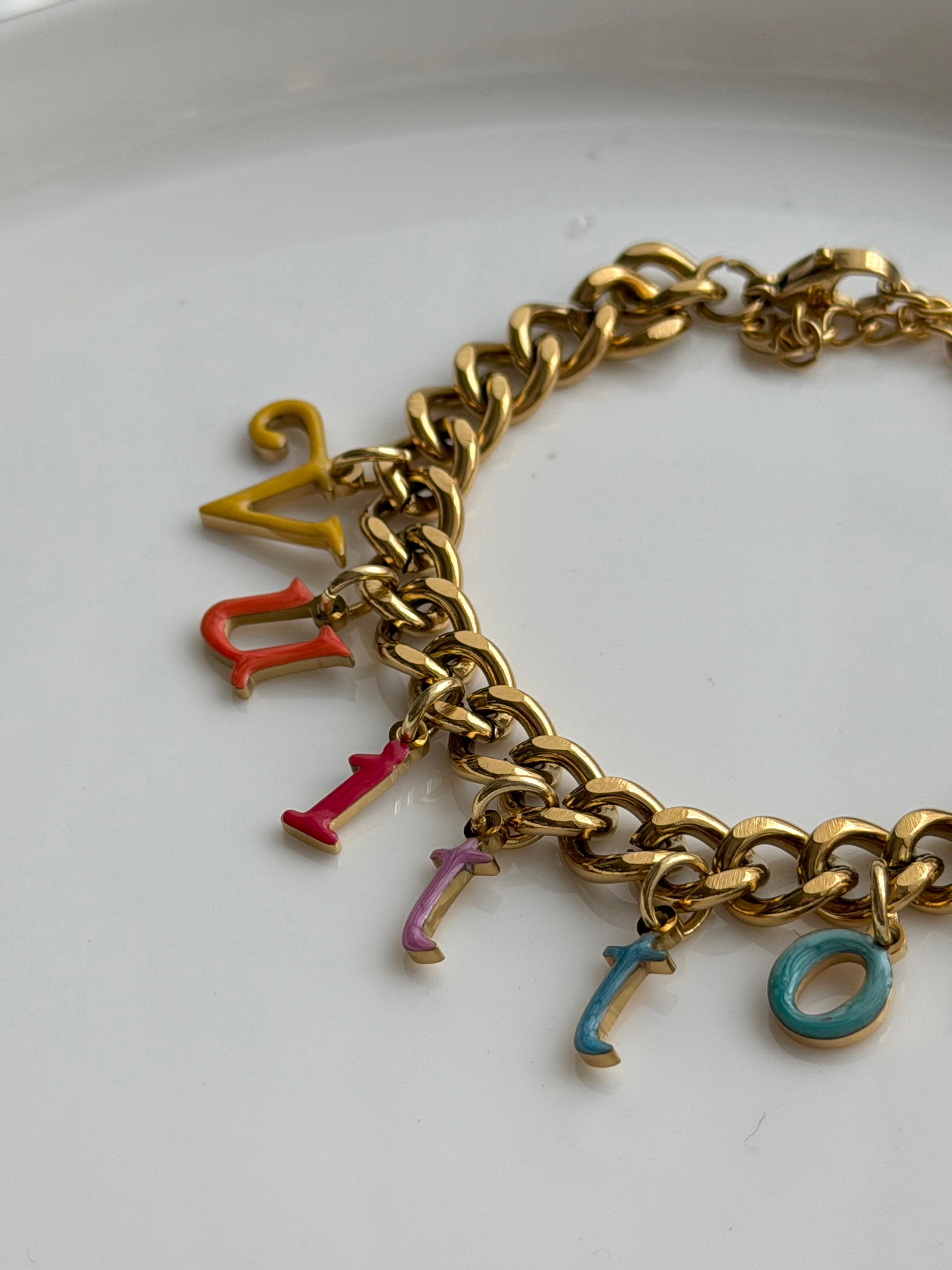 PULSERA LETRAS