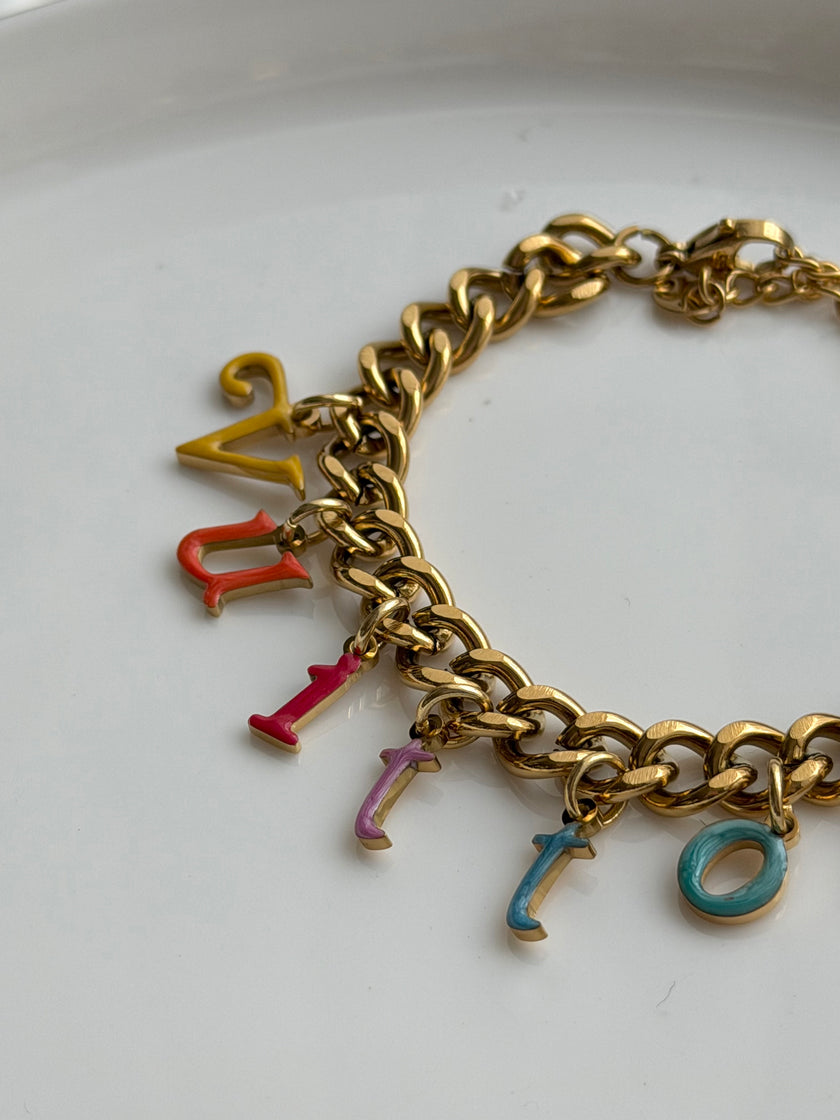 PULSERA LETRAS