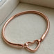 PULSERA BROCHE CORAZON