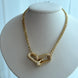 COLLAR ESLABÓN CON ZIRCONIA