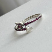 ANILLO FLECHA ROJO