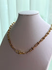 COLLAR ESLABONES CON CRISTAL