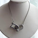 COLLAR ESLABONES CON CRISTAL