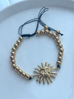 PULSERA SOL BOLITAS