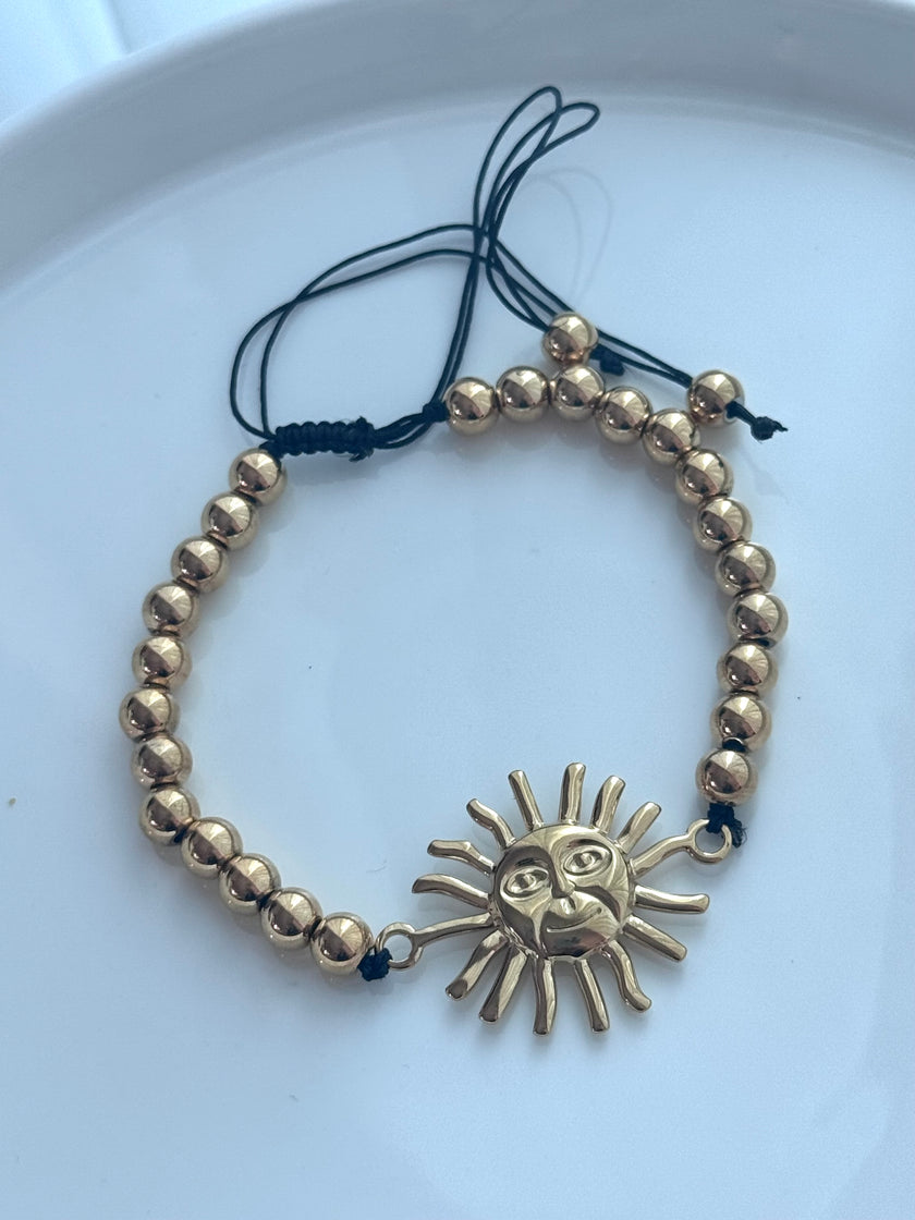 PULSERA SOL BOLITAS