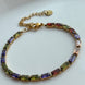 PULSERA TENNIS MULTICOLOR ZIRCONIA RECTANGULAR