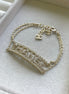 PULSERA CON PLACA
