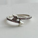 ANILLO FLECHA ROSA