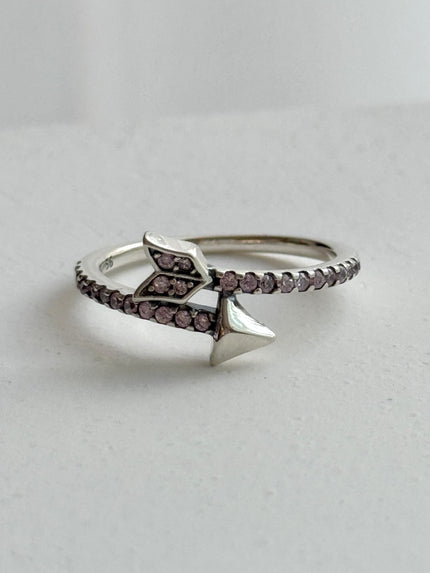 ANILLO FLECHA ROSA