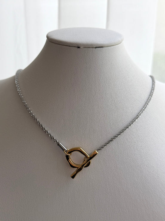 COLLAR CADENA BRILLOSA