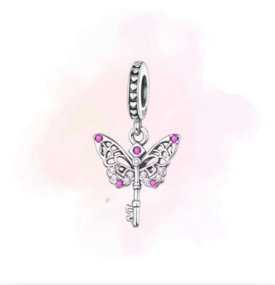 CHARM MARIPOSA LLAVE