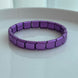 PULSERA ITALIANA MORADO MATE