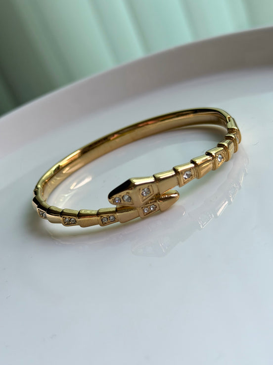 BRAZALETE SERPIENTE CON CRISTAL