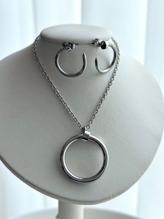 SET TORNILLO PLATEADO