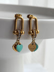 ARETE ESLABÓN CORAZON AZUL