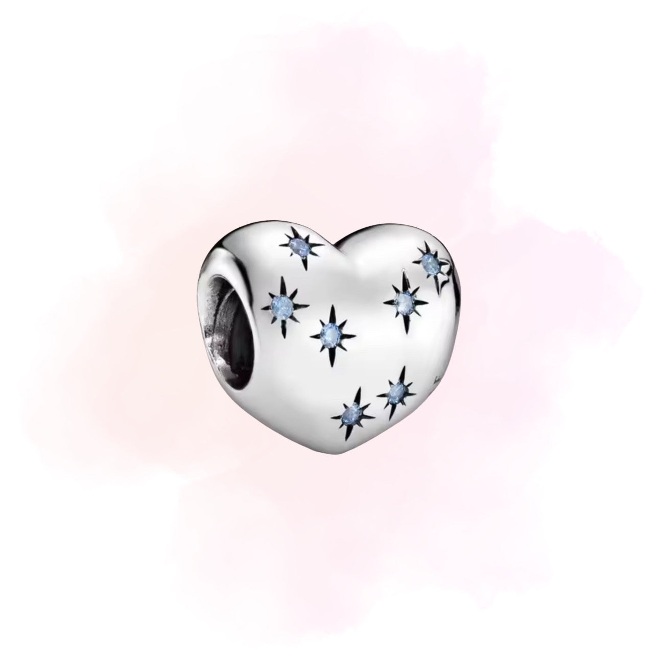 CHARM CORAZON AZUL