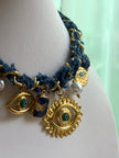 COLLAR TELA CON DIJES