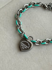PULSERA CADENA AZUL