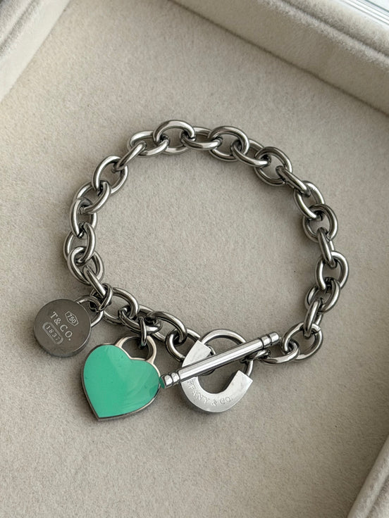 PULSERA BROCHE CANDADO