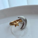 ANILLO LUNA Y ESTRELLA