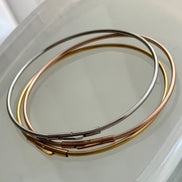 TRÍO DE BRAZALETE DELGADO