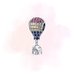 CHARM GLOBO CRISTALES