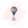 CHARM GLOBO CRISTALES