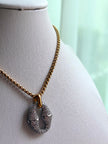 COLLAR ESLABON CON ZIRCONIA