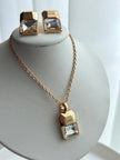 SET CRISTAL BLACO