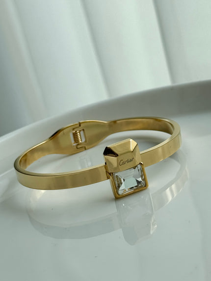 BRAZALETE CRISTAL BLANCO
