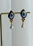 ARETE OJO PERLA