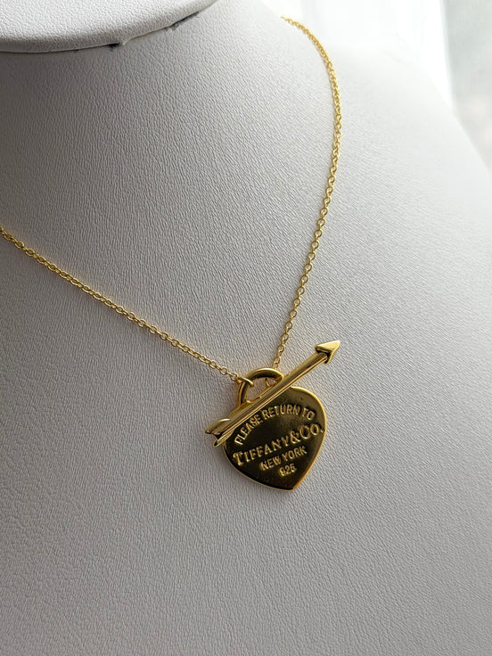COLLAR CORAZON LLAVE