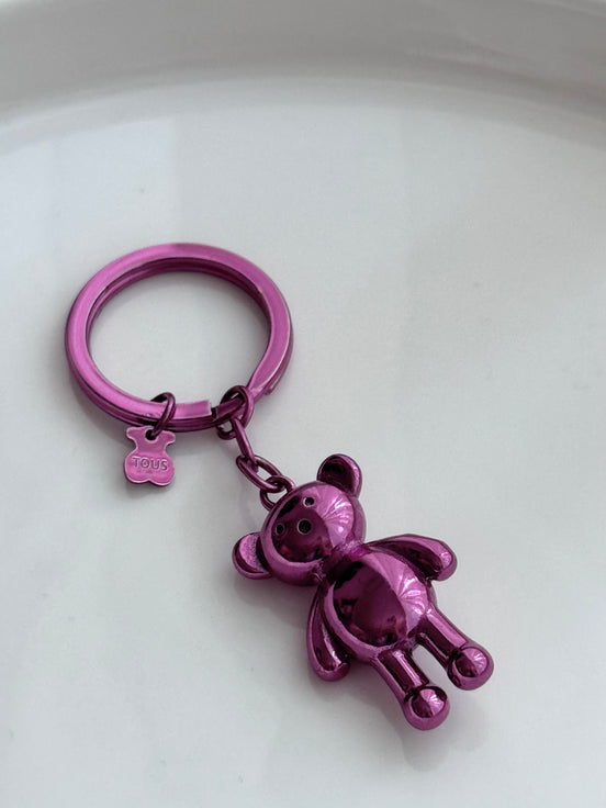 LLAVERO OSO ROSA