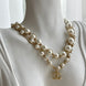 COLLAR PERLAS Y CADENA CC