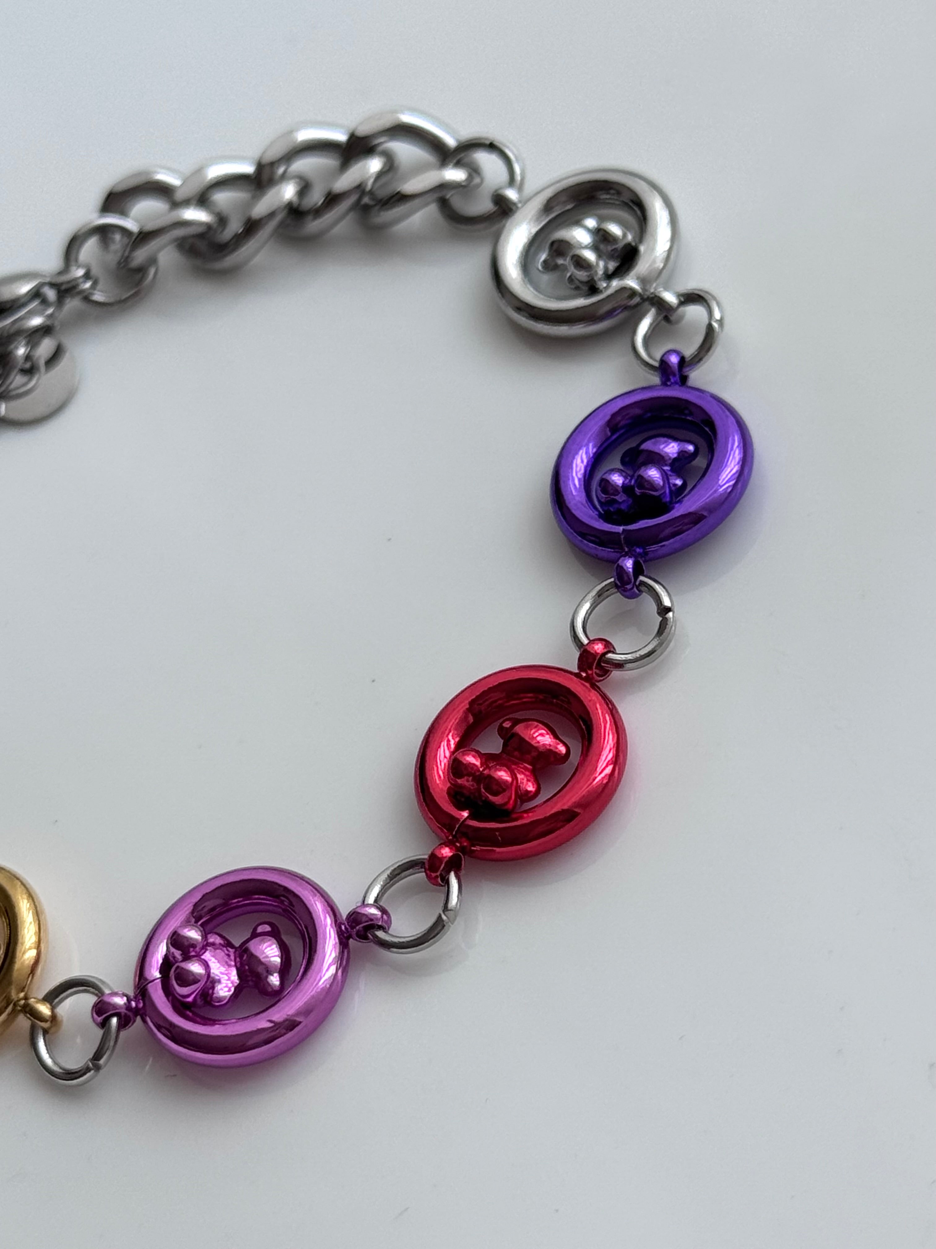 PULSERA CÍRCULOS DE COLORES