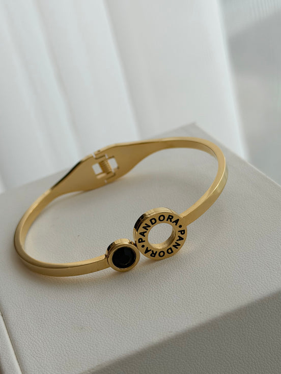 BRAZALETE CRISTAL NEGRO