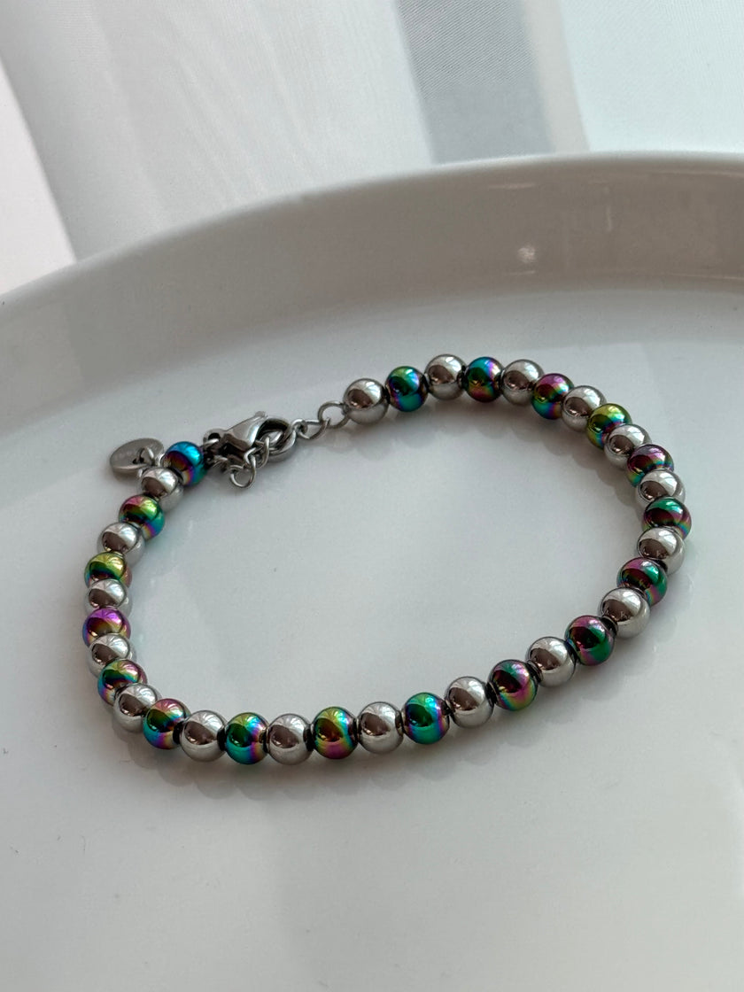 PULSERA BOLITAS TORNASOL 5