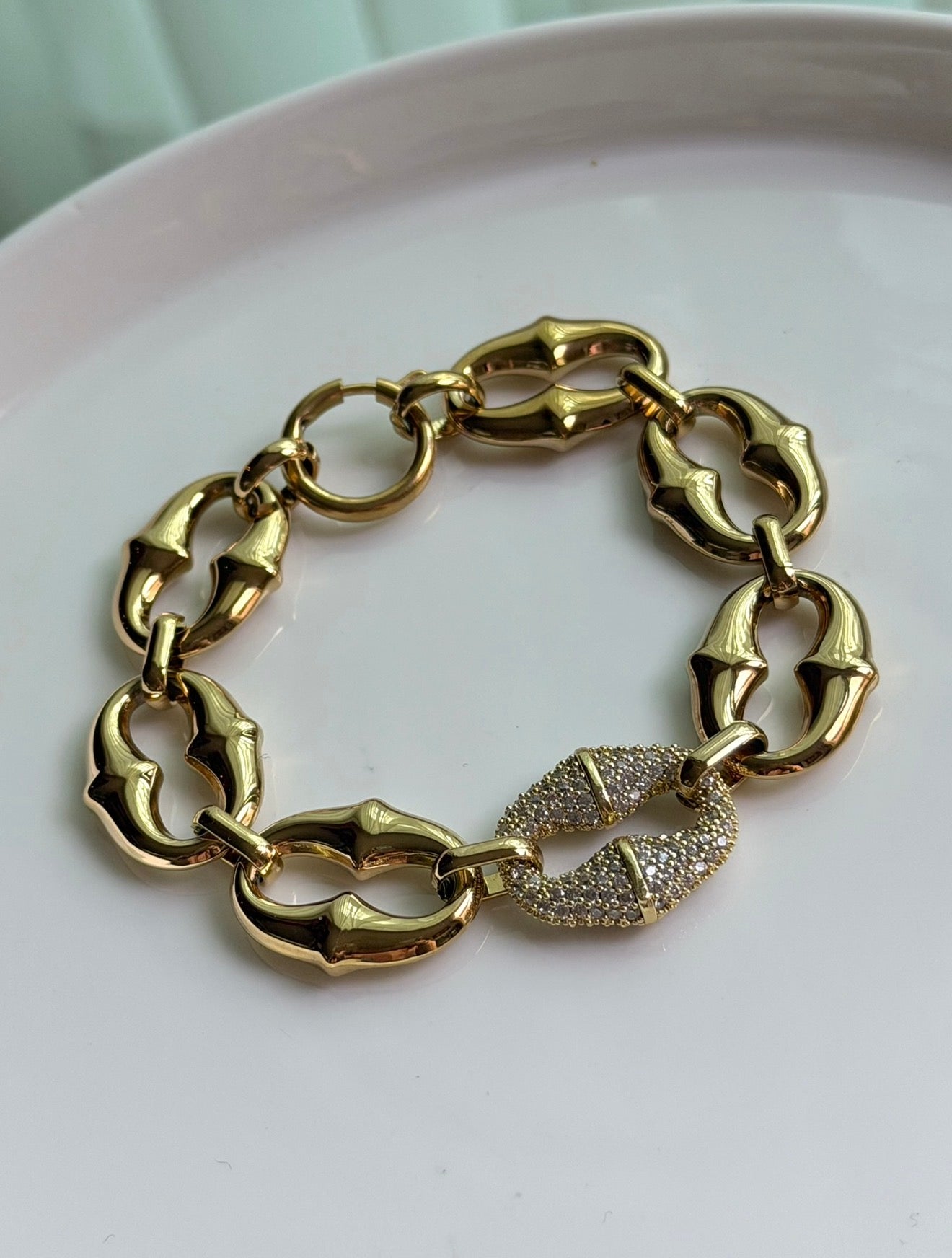 PULSERA ESLABONES GRUESOS