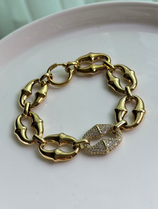 PULSERA ESLABONES GRUESOS