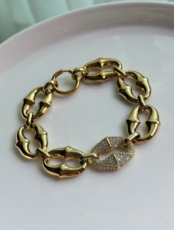 PULSERA ESLABONES GRUESOS