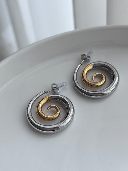 ARETE ESPIRAL BICOLOR