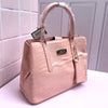BOLSA BEBE AUBREY CROCO ROSA