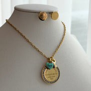 SET COMPLETO CORAZON AZUL