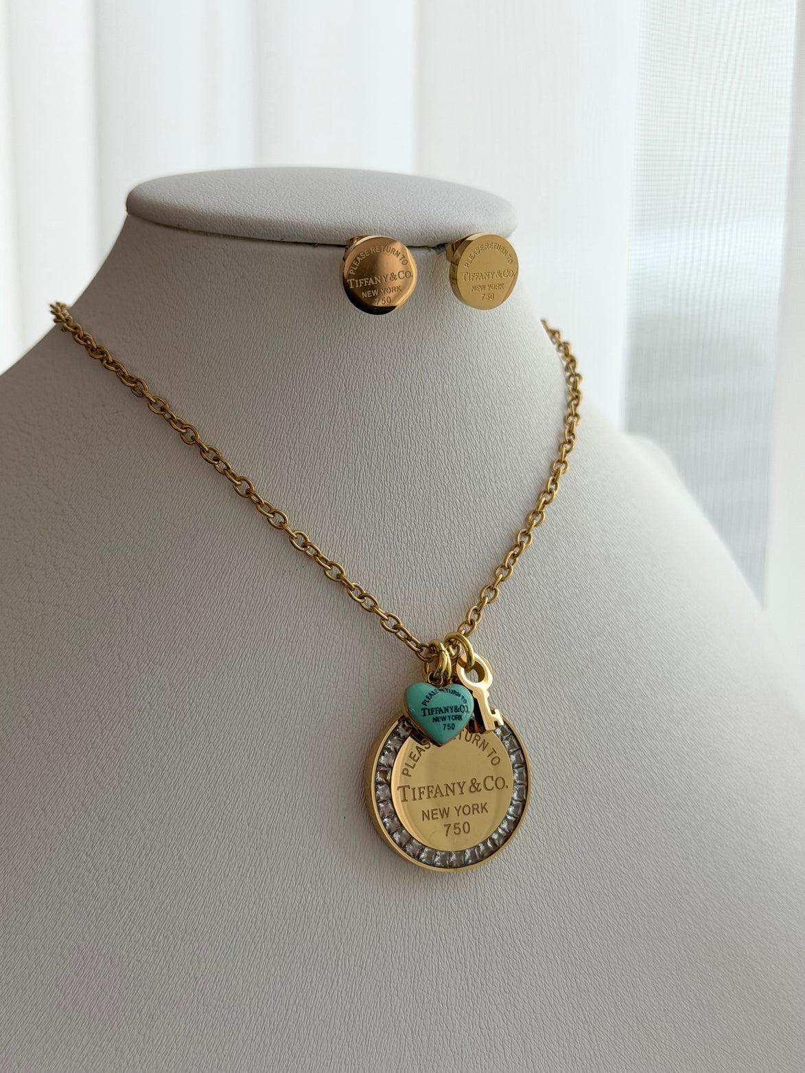 SET COMPLETO CORAZON AZUL